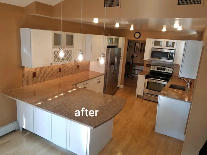 painting contractor Fairfield, CT before and after photo 1a