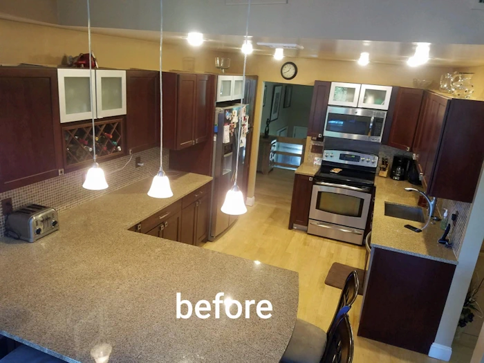painting contractor Fairfield, CT before and after photo 1b