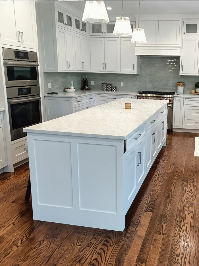 painting contractor Fairfield, CT before and after photo Kitchencabinet1aftersm