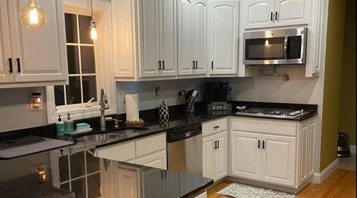 painting contractor Fairfield, CT before and after photo afterfullkitchen2resize