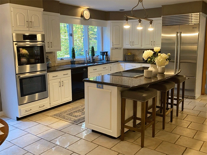 painting contractor Fairfield, CT before and after photo interiorkitchen119after
